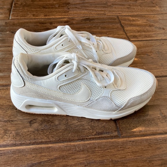 Women's Nike Air Max SC Sz 8.5 Summit White/Platinum Tint/Hemp/Sail (CW4554 108) - Picture 2 of 13